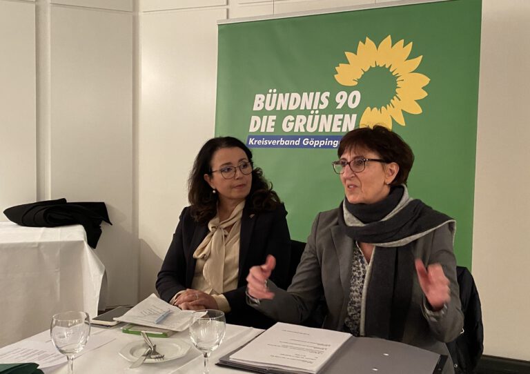 Staatssekretärin Dr. Ute Leidig (Grüne) gibt Einblicke in die Landespolitik