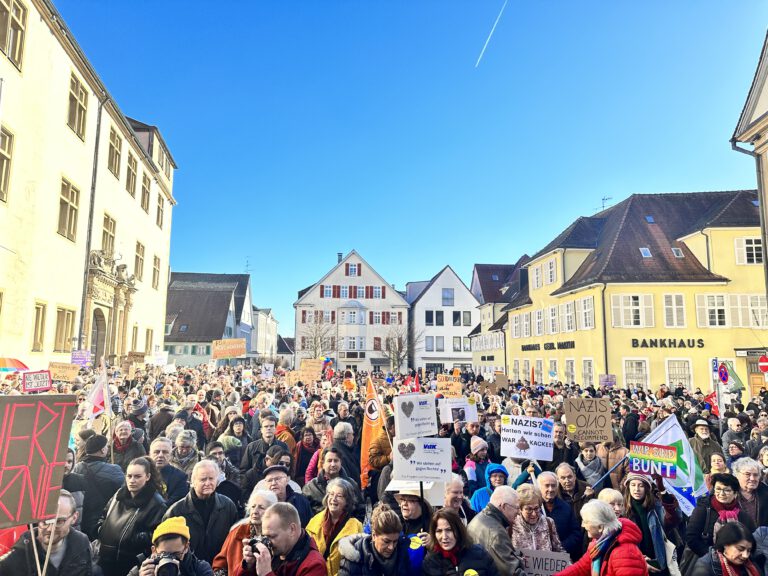 Göppingen setzt Zeichen für Demokratie und Vielfalt