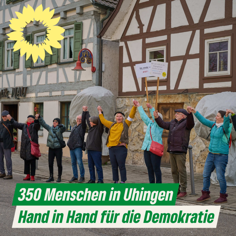 Uhingen Hand in Hand für die Demokratie