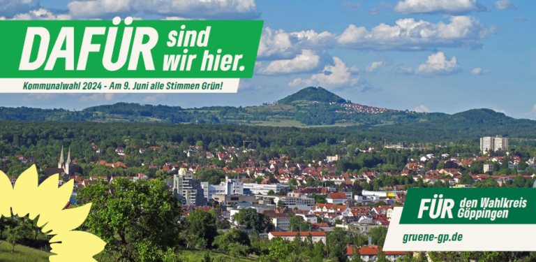 Das Wahlprogramm der Göppinger GRÜNEN ist da!