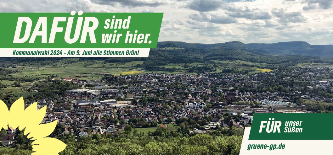 Wahlprogramm der Grünen in Süßen