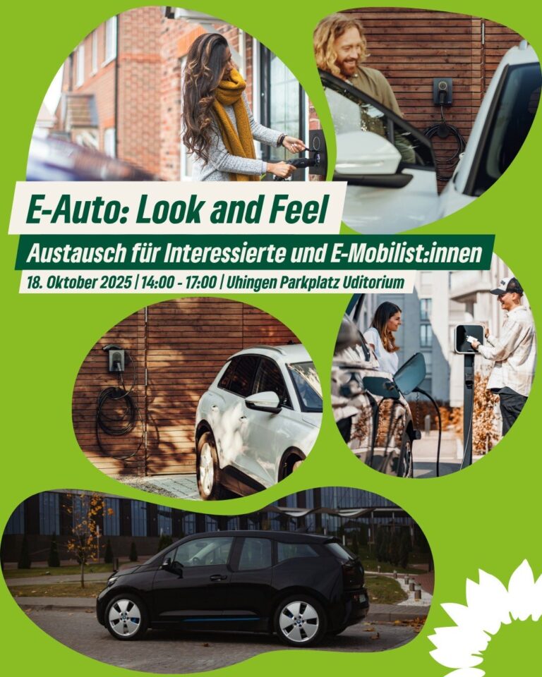 e-Auto look-and-feel kommt am 18.10. 25 von 14:00-17:00 nach Uhingen ans Uditorium