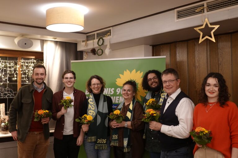 Kreismitgliederversammlung von BÜNDNIS 90/DIE GRÜNEN wählt neuen Vorstand – Kontinuität und frische Impulse für die Zukunft