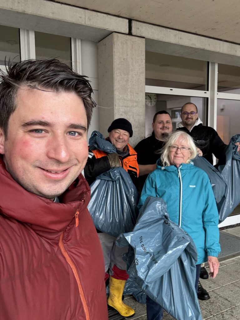 Müllsammelaktion in Rechberghausen